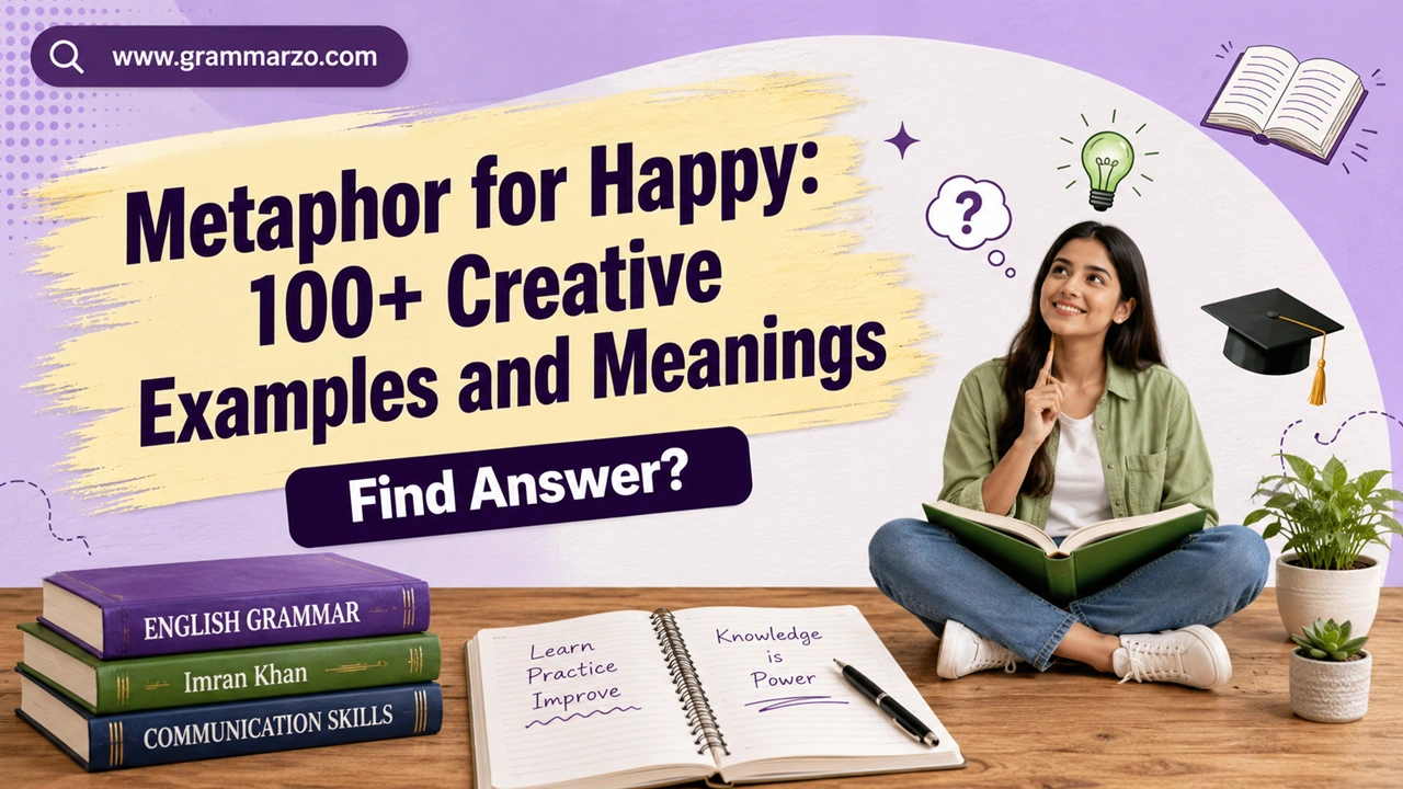 Metaphor for Happy: 100+ Creative Examples and Meanings