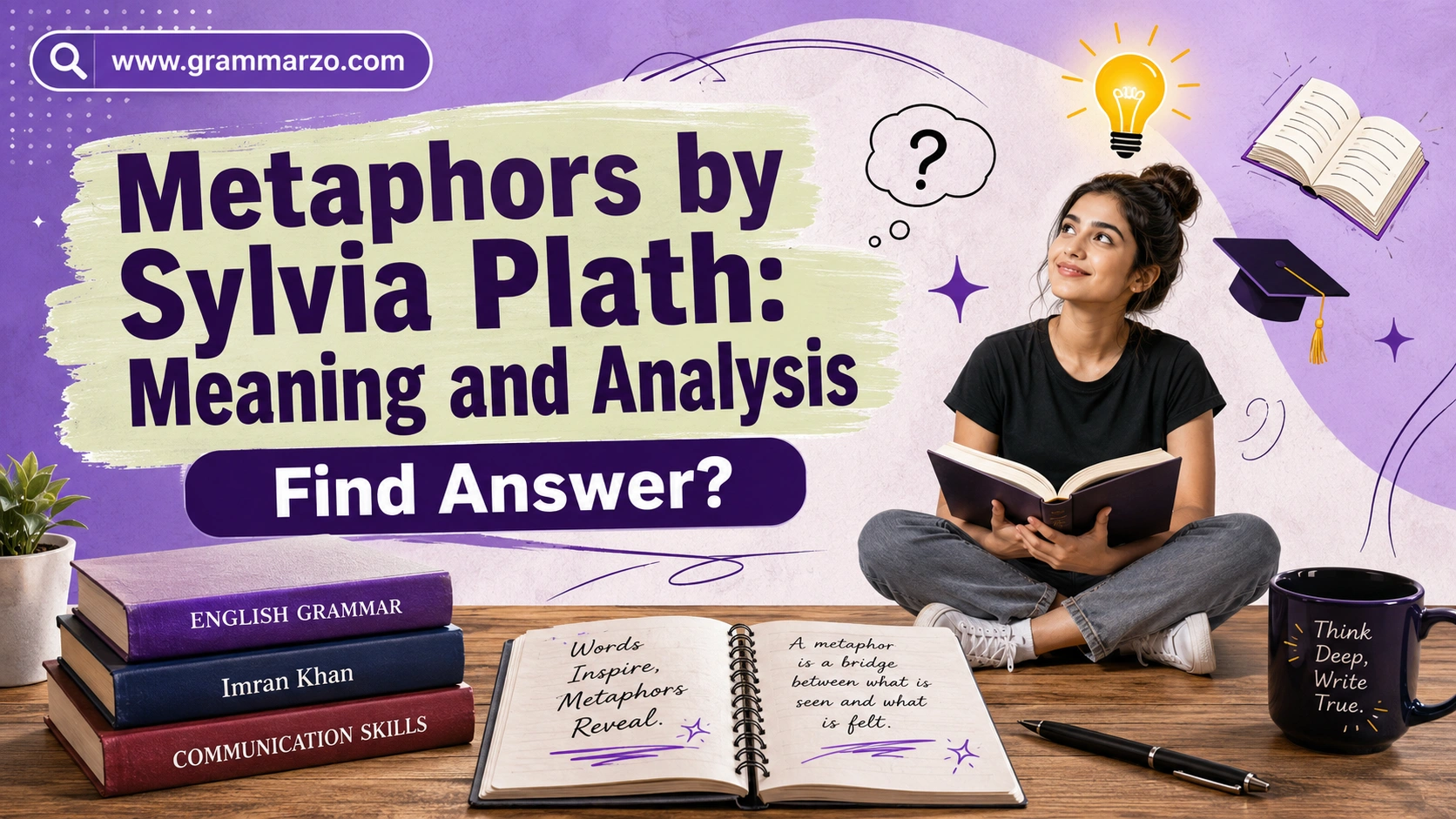 Metaphors by Sylvia Plath: Meaning and Analysis