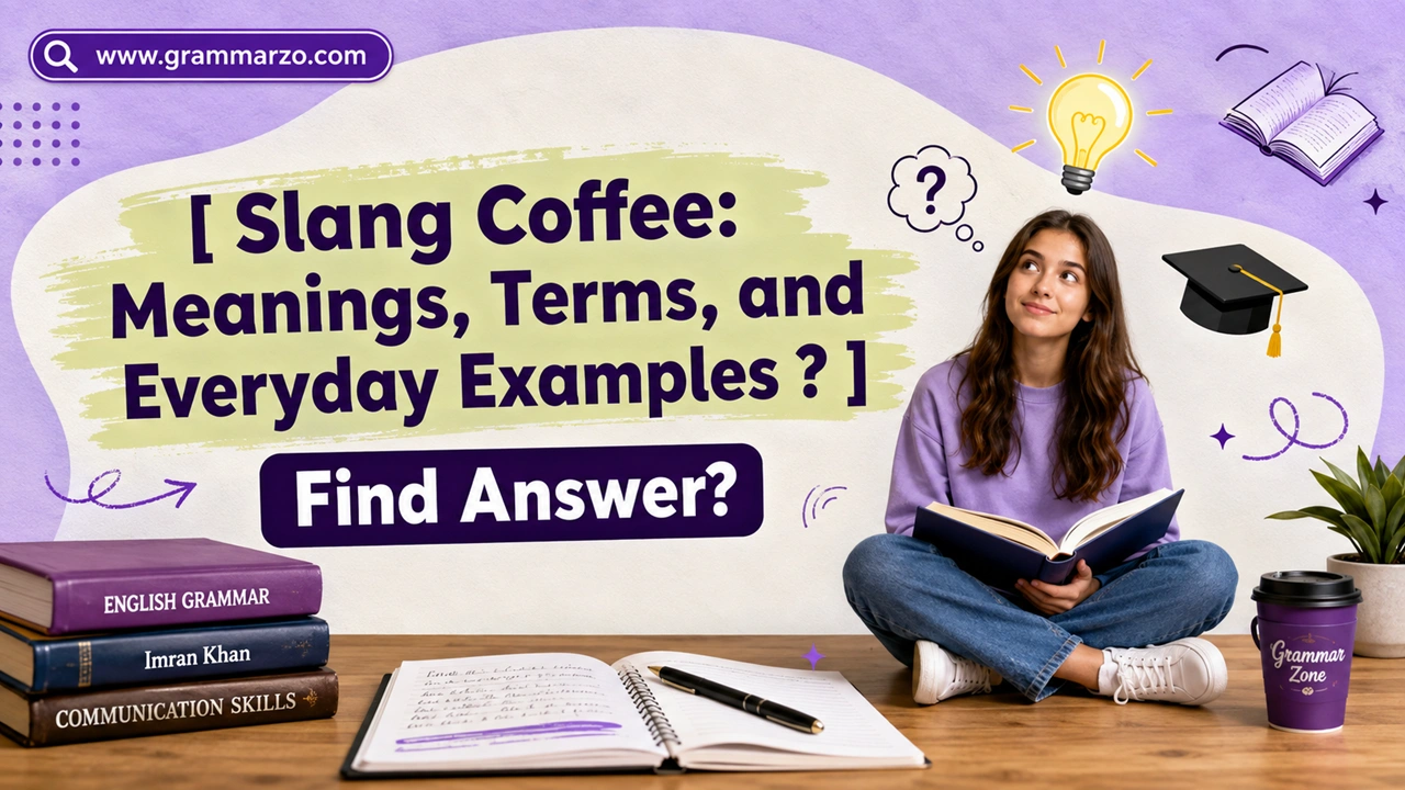 Slang Coffee: Meanings, Terms, and Everyday Examples