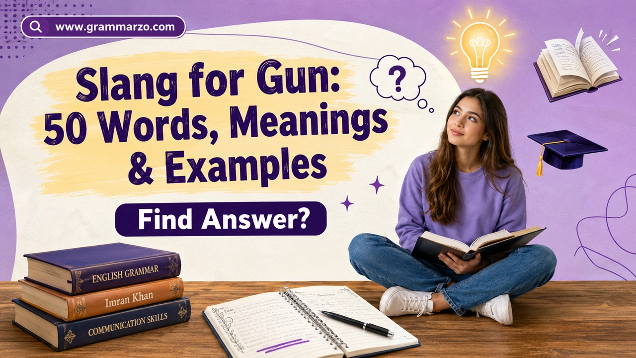 Slang for Gun: 50 Words, Meanings & Examples