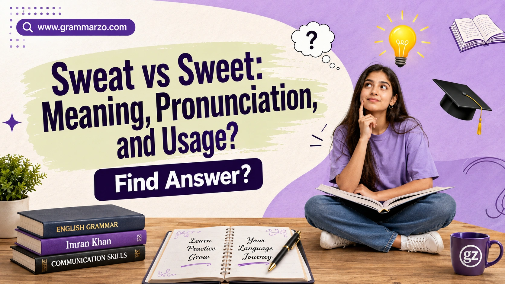 Sweat vs Sweet: Meaning, Pronunciation, and Usage