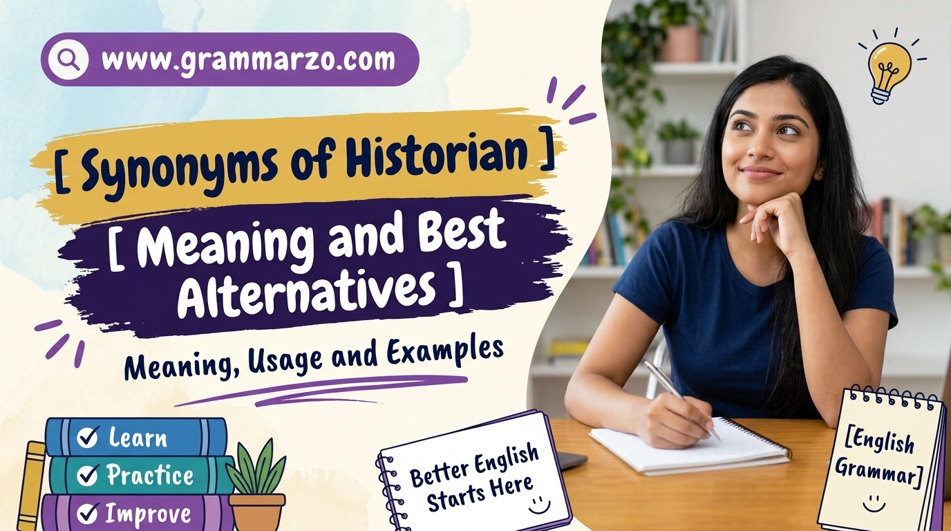 synonyms of historian